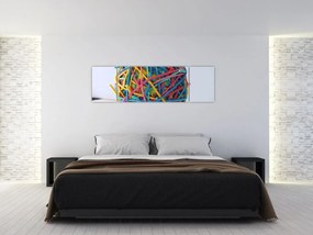 Obraz gumek (170x50 cm)