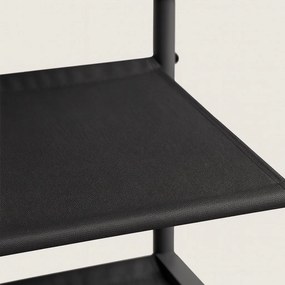 Wieszak do przedpokoju z siedziskiem i półkami na buty Faro 011, dąb artisan
