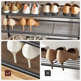 Wieszak Stojak na Ubrania, regał na buty - HSR408B01