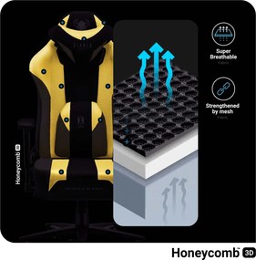 Fotel gamingowy Diablo X-Player 2.0 King Size Dark Sunflower