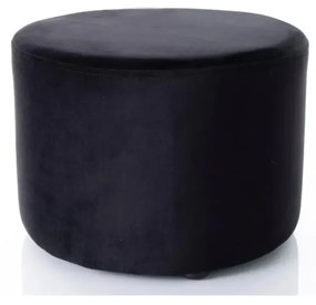 PUF DOTI A VELVET CZARNY BLUVEL 19 FI43 SIGNAL