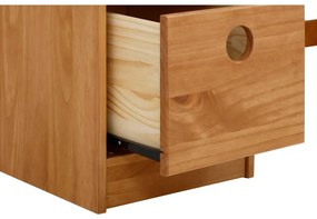 Biurko z litego drewna sosnowego 50x100 cm Alpi – Støraa