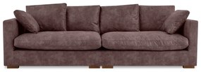 Ciemnobrązowa sofa 266 cm Comfy – Scandic