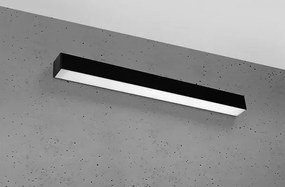 Czarny nowoczesny kinkiet LED liniowy 4000 K - EX632-Herrick