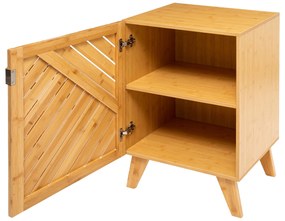 Szafka łazienkowa Bath n'modul, zamykana, bambus, 70 cm