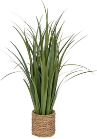 Bukiet lnu ZYA w doniczce z włókien naturalnych, 91 cm