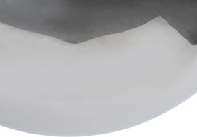 Inteligentna lampa wisząca czarna z przydymionym szkłem 30 cm z Wifi ST64 - Pallon