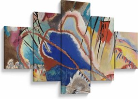 Obraz -  Vasily Kandinsky, Improvisation No. 30 (Cannons), reprodukcje (125x70 cm)