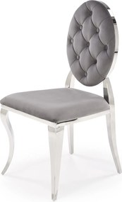 Stylizowane krzesło z pikowaniem K555 Halmar