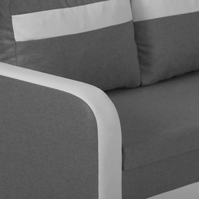 Kanapa sofa 3 os z funkcją spania CONDI Beżowy/Brązowy