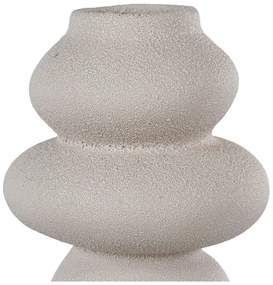 Kremowy kamionkowy wazon (wysokość 26,5 cm) – House Nordic