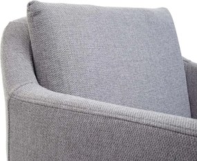 Krzesło do jadalni MCW-H93 (zestaw 6 sztuk),  tkanina/tekstylia jasnoszary