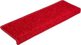 Eleganckie czerwone nakładki na schody 15 sztuk Z6-P22