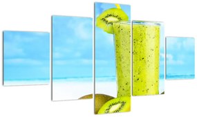 Zdjęcie - smoothie z kiwi (125x70 cm)
