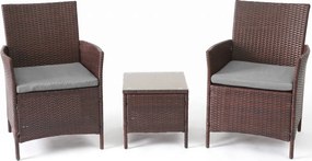 Avenberg Zestaw mebli ogrodowych 5-częściowy Rimini