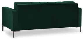 Ciemnozielona aksamitna sofa Cosmopolitan Design Bali