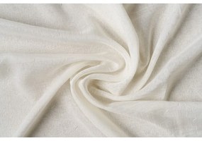 Kremowa firanka z woalu 140x245 cm Sable Crush – Mendola Fabrics