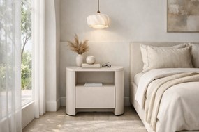 Szafka nocna Sorrenti 58 cm - kaszmir