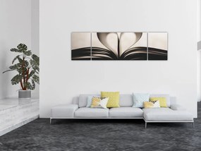 Obraz książki (170x50 cm)