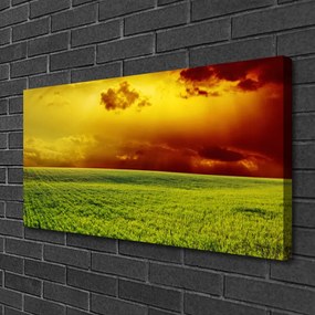 Fotoobraz na płótnie Rozległy Pejzaż Polny
