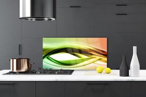 Panel Szklany do Kuchni Nowoczesny Wzór Geometryczny