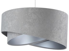 Szaro-srebrna lampa wisząca asymetryczna - EX974-Tamo