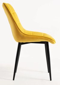 Pack 4 Krzesa Cade Aksamitne