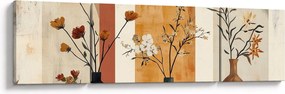 Obraz - Wazony w łukach (170x50 cm)