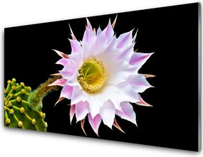 Dekor Szklany do Kuchni Eteryczna Ozdoba Kwiatowa