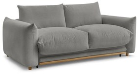 Szara rozkładana sofa 214 cm Ernest – Bobochic Paris