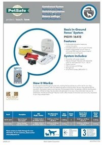 Elektryczne ogrodzenie dla psów PetSafe® Basic
