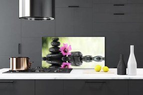 Panel Szklany Dekoracyjny Kwiat w Rozkwicie