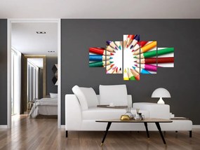 Obraz kredek (125x70 cm)