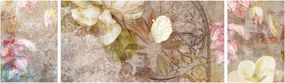 Obraz - Ozdoba kwiatowa (170x50 cm)