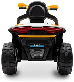 Baby Mix Elektryczny quad dla dzieci Strong 4 x 4, żółty