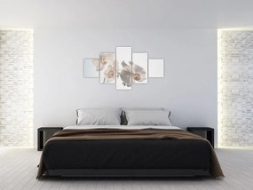 Obraz białej orchidei (125x70 cm)