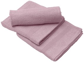 Ręcznik ELEGANZA 50x100 cm różowy, 100% bawełna