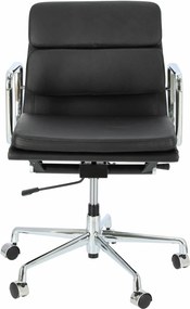 Fotel biurowy CH2171T skóra chrom