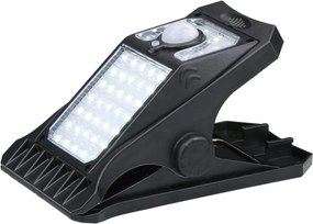 Grundig - LED lampka solarna z czujnikiem CLIP-ON LED/9W/3,7V IP44