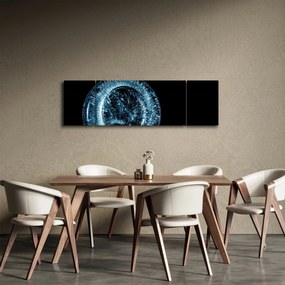 Obraz kropli lodu (170x50 cm)