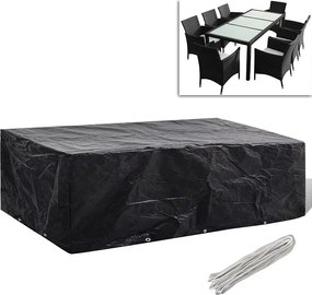 Pokrowiec na meble ogrodowe z 8 oczkami, 300x140x90 cm