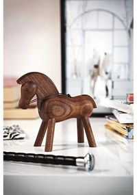 Figurka z litego drewna orzechowego Kay Bojesen Denmark Horse