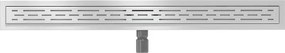 Mexen Flat M01 odpływ liniowy 80 cm, inox - 1020080-15