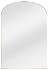 Duże lustro łukowe aluminiowe - dł. 118 x wys. 170 cm - Złote - SONAVA