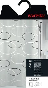 Zasłona prysznicowa 180x200 cm Anello – Spirella