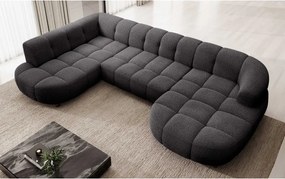 Narożnik VELPA XL Lewostronny z elektryczną regulacją siedziska w tkaninie LOOP 19 WERSAL