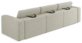 Beżowa sofa modułowa 314 cm Kalea – Makamii