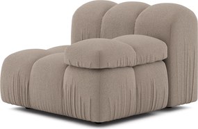 Designerski fotel do salonu z oparciem i podłokietnikiem CoCo
