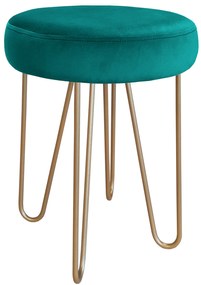 Taboret Venus HAIRPIN noga złota MG20