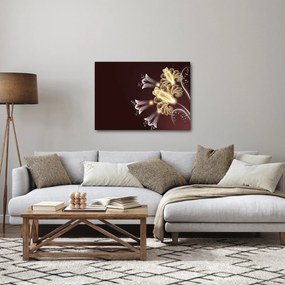 Obraz - Świecące kwiaty (70x50 cm)